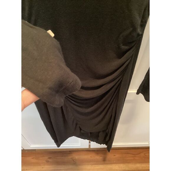 NWT ALLSAINTS Womens Duna Dress Sz M Graphite $178.00 NEW - Picture 7 of 11